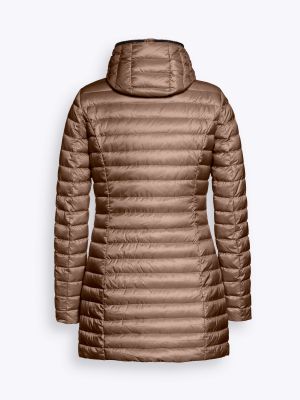 Reset Naisten Kevytuntuvatakki, KYOTO LIGHTDOWN JACKET Vaalea Beige