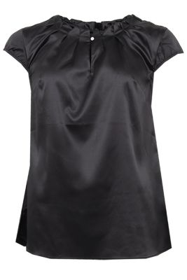 S.T.I Naisten Toppi, KAIZA SOLID BLOUSE Musta