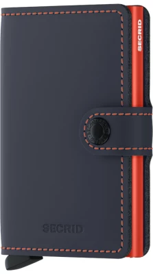 Secrid Korttikotelo, MINIWALLET NIGHTBLUE ORANGE Sininen