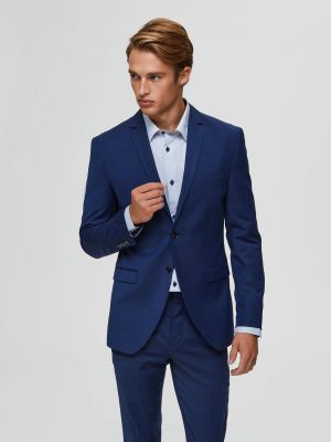 Selected bleiseri, BILL BLUE SUIT JACKET Indigo