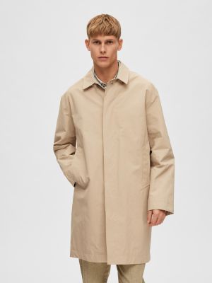 Selected Homme Miesten Takki, DALTON MAC COAT NOS Beige