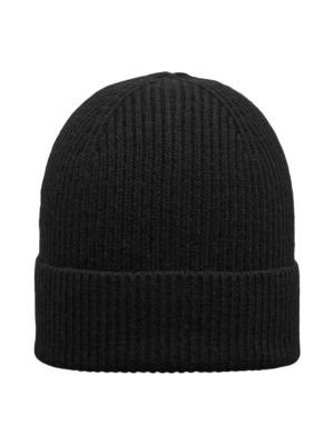 Selected Miesten Pipo, K MASON MERINO BEANIE Musta