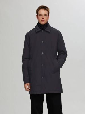 Selected miesten takki, NEW ALVIN MAC COAT Musta