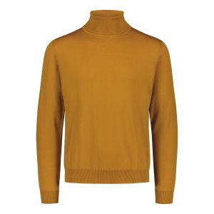 Sinnuu Miesten Pooloneule Merino Roll Neck Keltainen