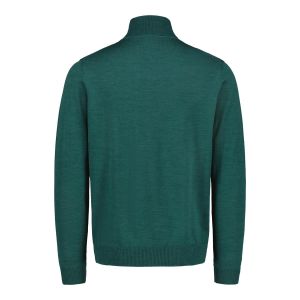 Sinnuu Miesten Pooloneule Merino Roll Neck Vihreä