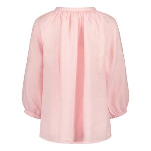 Sinnuu Naisten Pusero SINNUU LINEN BLOUSE 3/4 Vaaleanpunainen