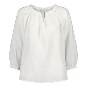 Sinnuu Naisten Pusero SINNUU LINEN BLOUSE 3/4 Valkoinen