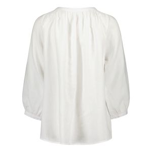 Sinnuu Naisten Pusero SINNUU LINEN BLOUSE 3/4 Valkoinen