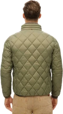 Superdry diamond quilt fuji lite takki Armeijanvihreä