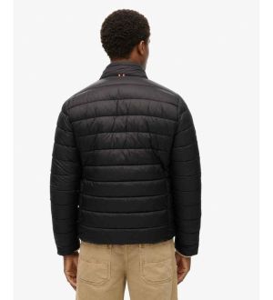 Superdry miesten takki, LIGHTWEIGHT PADDED JACKET Musta