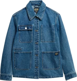 Superdry naisten farkkutakki, Denim Chore Jacket Indigo