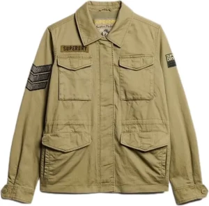 Superdry naisten takki, Embellished M65 Military Jkt Khaki