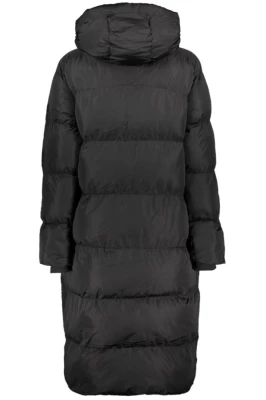 Superdry Naisten Talvitakki, Longline Hooded Puffer Jacket Musta