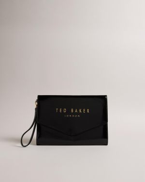 Ted Baker Naisten Laukku, CRINKIE ICON POUCH Musta