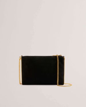 Ted Baker Naisten Laukku, JEINER CROSS BODY CLUTCH Musta