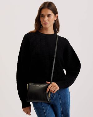 Ted Baker Naisten Laukku, SAMILLY CROSS BODY BAG Musta