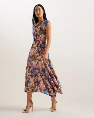 Ted Baker Naisten Mekko, SLANNO DRESS Musta Kuosi