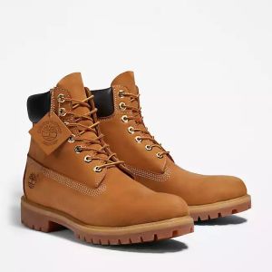 Timberland Miesten Kengät, 6 INCH PREMIUM BOOT WHEAT NUBUCK   Beige