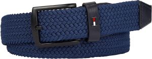 Tommy Hilfiger Kangasvyö DENTON ELASTIC BELT Tummansininen