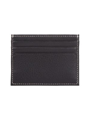 Tommy Hilfiger korttikotelo, CORP LEATHER CC HOLDER Musta