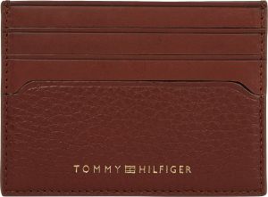 Tommy Hilfiger Korttikotelo PREMIUM LEATHER CC HOLDER Keskiruskea