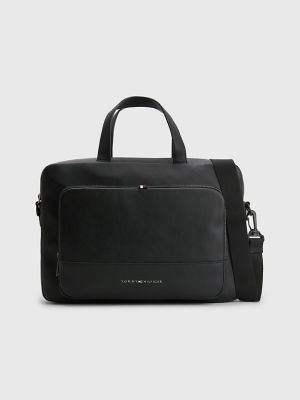 Tommy Hilfiger laukku, ESSENTIAL SLIM COMPUTER BAG Musta