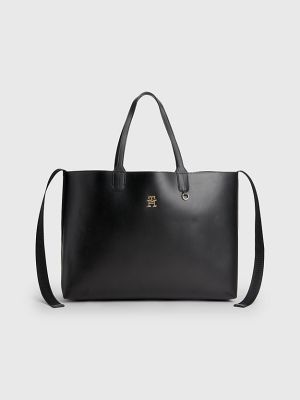 Tommy Hilfiger laukku, ICONIC TOMMY TOTE Musta