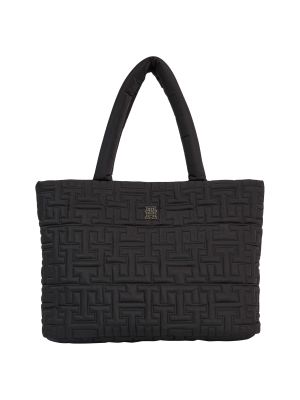 Tommy Hilfiger laukku, TH CHIC NYLON TOTE Musta