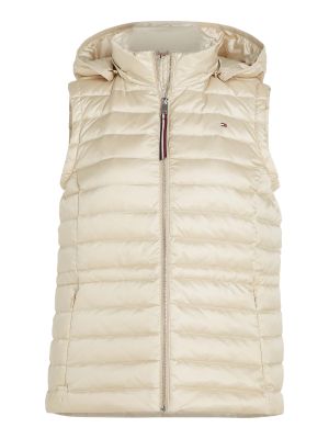 Tommy Hilfiger liivi, FEMININE LW DOWN VEST Luonnonvalkoinen