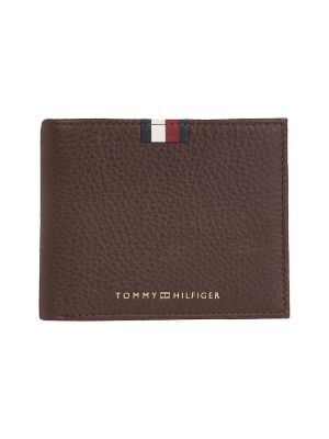 Tommy Hilfiger Lompakko, CORP MINI CC WALLET Tummanruskea