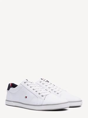 Tommy Hilfiger Miesten Canvastennarit H2285ARLOW 1D  Valkoinen