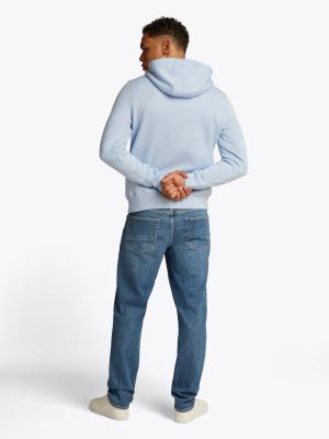 Tommy Hilfiger, Miesten Huppari, Logo Hoody Vaaleansininen