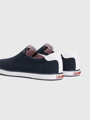 Tommy Hilfiger Miesten Kengät, ICONIC SLIP ON SNEAKER Tummansininen