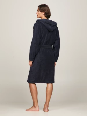 Tommy Hilfiger Miesten Kylpytakki, HOODED BATHROBE NOS Tummansininen