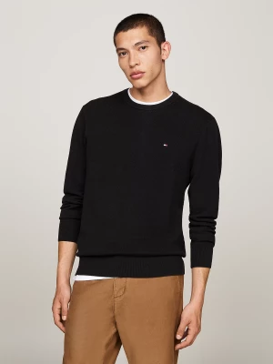 Tommy Hilfiger Miesten Neulepusero, K ESSENTIAL STRUCTURE CREW Musta