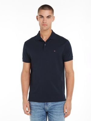 Tommy Hilfiger Miesten Pikeepaita, LIQUID COTTON ESSENTIAL Tummansininen