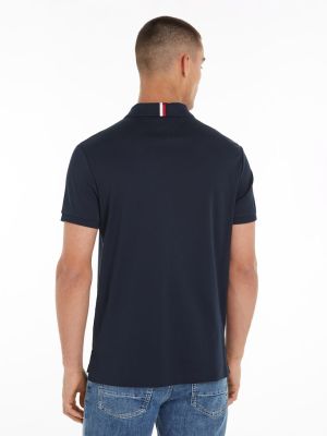 Tommy Hilfiger Miesten Pikeepaita, LIQUID COTTON ESSENTIAL Tummansininen