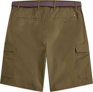 Tommy Hilfiger Miesten Shortsit JOHN CARGO TWILL BELT Armeijanvihreä