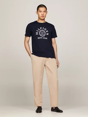 Tommy Hilfiger miesten t-paita, HILFIGER COIN T-SHIRT Tummansininen