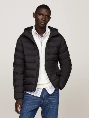 Tommy Hilfiger Miesten Takki, HOODED JACKET Musta