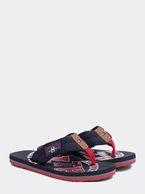 Tommy Hilfiger Miesten Varvassandaalit ESSENTIAL BEACH SANDAL Tummansininen