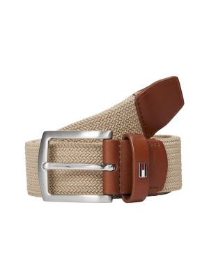 Tommy Hilfiger miesten vyö, DENTON ELASTIC BELT Beige