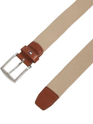 Tommy Hilfiger miesten vyö, DENTON ELASTIC BELT Beige