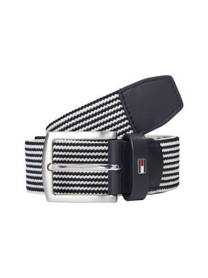 Tommy Hilfiger miesten vyö, DENTON ELASTIC BELT Tummansininen