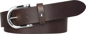 Tommy Hilfiger Nahkavyö, Danny belt Tummanruskea