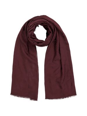 Tommy Hilfiger Naisten Huivi, ELEVATED CHIC JACQUARD SCARF Viininpunainen