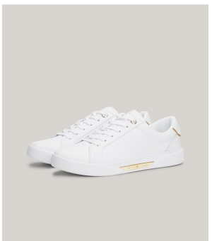 Tommy Hilfiger Naisten Kengät, K-CHIC HW COURT SNEAKER Valkoinen