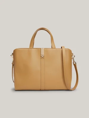 Tommy Hilfiger Naisten Laukku, TH HERITAGE SATCHEL Hiekka