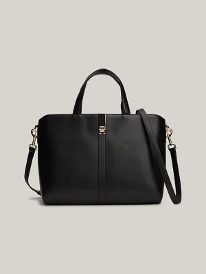 Tommy Hilfiger Naisten Laukku, TH HERITAGE SATCHEL Musta