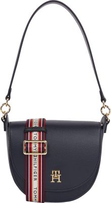 Tommy Hilfiger Naisten Laukku TOMMY LIFE SADDLE BAG Tummansininen